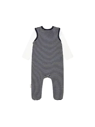 STEIFF | Ensemble bébé barboteuse et t-shirt | dunkelblau